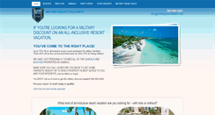 Desktop Screenshot of militaryresortdiscounts.com